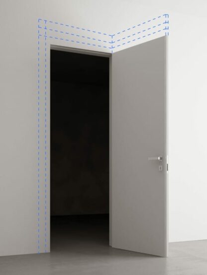 The invisible hinged custom door