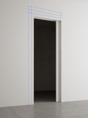 Custom internal-wall sliding-door