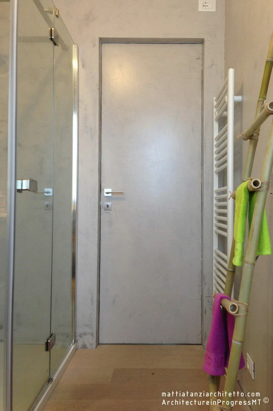 A contemporary project for a private apartment on the shores of Lake Garda